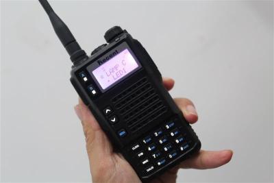 China 10W Power Tri-band VHF/UHF handheld radios transmitter transceiver for sale