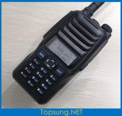 China 10W Power dual band VHF UHF 2 way radio communication 589 for sale