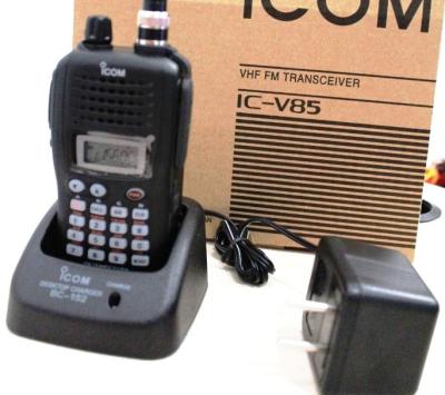 China IC-V85 VHF FM Transceiver compact 7 watt Power ICOM radio for sale
