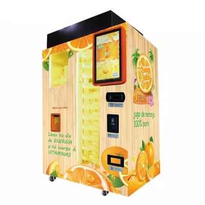 China Auto Intelligent Orange Juice Squeezer Machine Orange Juice Dispenser Machine 1500W for sale