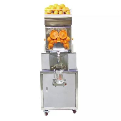 China 220V Fruit Juice Manufacturing Machinery 120W Commercial Automatic Orange Juicer for sale