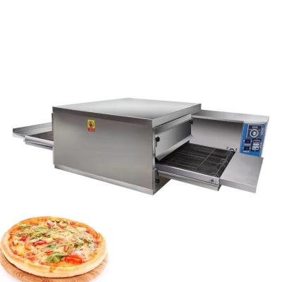 China Microcomputer Control 32 Inch Conveyor Pizza Oven Machine Adjustable Speed for sale