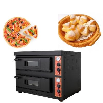 中国 2 Deck Bakery Electric Pizza Deck Oven Countertop 販売のため