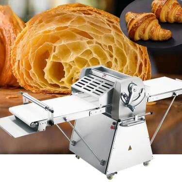 China Commercial Use 5kg Croissant Machine Automatic Standing Type Pastry Dough Sheeter en venta