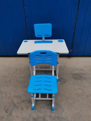 China Foldable Reading Table And Chair Set With Rack Tilt Switch Study 700x380mm for sale
