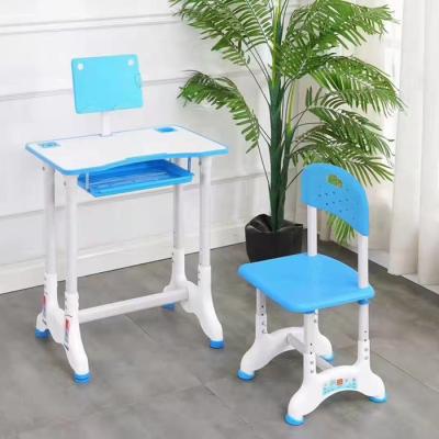 China Height Adjustable Children'S Desk And Chair Set Multifunctional Study Drawing for sale