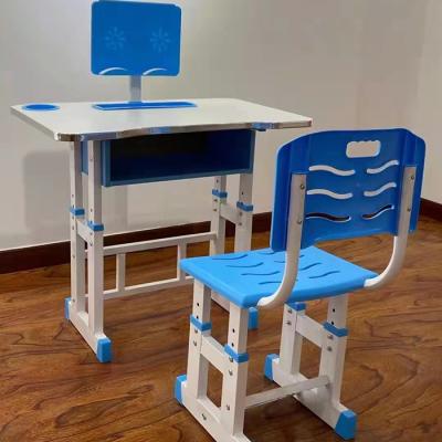 China School Kindergarten Desk And Chair Set Home Kids Study Plastic 60x40cm for sale