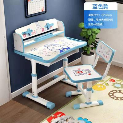 China Student Plastic Table And Chair Child Combo Toddler For Study Lightweight for sale