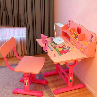 China Baby Childrens Pink Table And Chairs Set With Storage Age 5 6 7 8 for sale