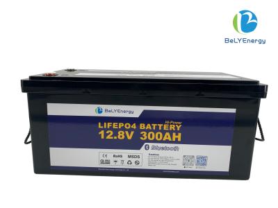 China Bely Energy Rechargeable 12V 300AH  battery price  for EV  Solar Battery Scooter for sale