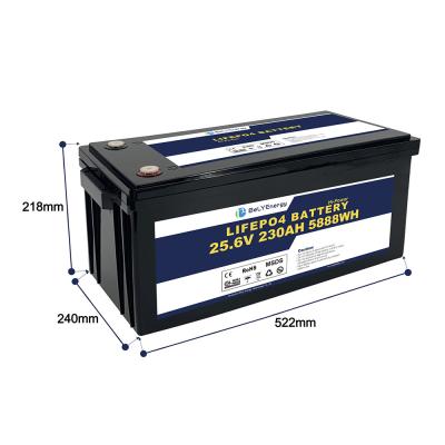 China Bely Energy Latest Design 24V 230AH Batteries Bms For Medical Scooter Yacht for sale