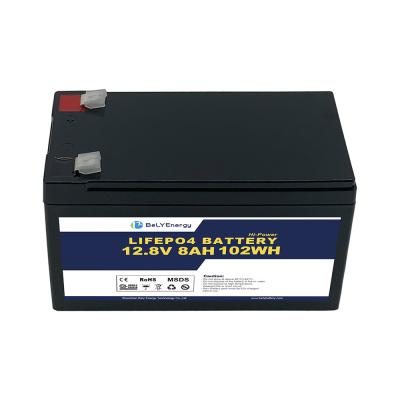 China Portable 12V 8AH LiFePo4 Battery For Consumer Electronics RV Communication Station for sale