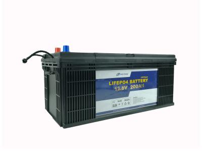 China UN38.3 3000 Cycles 12V 200Ah Lifepo4 Battery For Solar Energy Storage for sale