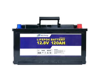 China batería submarina 120Ah Li Ion Phosphate Battery de 1536Wh 12V LiFePo4 en venta