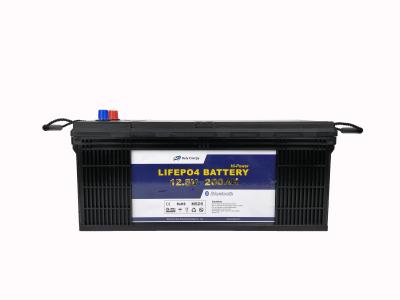 China Rechargeable 2560Wh 12v 200ah Lithium Iron Lifepo4 Deep Cycle Battery for sale