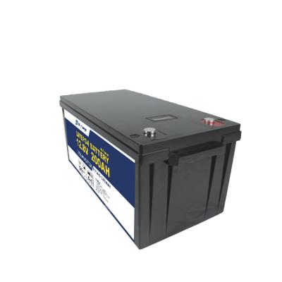 China 12V 200Ah Lithium Ion Phosphate Battery Pack Led Light Motorhome House Batteries for sale