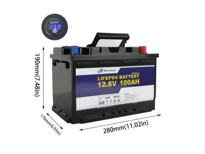 China Home 100Ah 12V LiFePo4 Battery Lithium Battery For Solar Energy Storage for sale