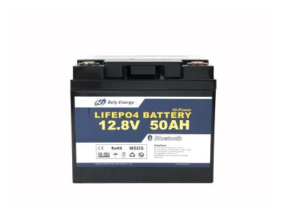 China BMS Bluetooth 4.0 12V LiFePo4 Battery 50 Amp Hour Lithium Ion Battery for sale