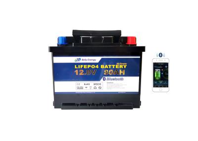 China Dreiradlithium-batterie der Yacht-12V 80AH Li Ion Phosphate Battery Motorhome Electric zu verkaufen