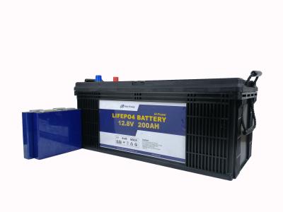 China Anti UV 2560Wh 12v 200ah Lithium Ion Deep Cycle Battery for sale