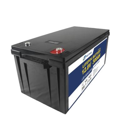 China 5000 Times Grade A 12V 300000mAh LED RV Lithium Ion Camper Battery For RV Solar for sale