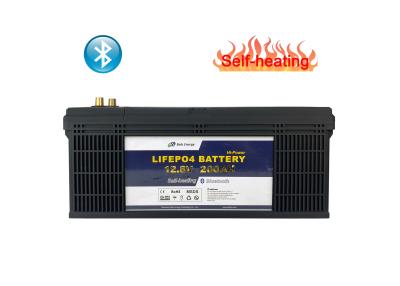 China Base Station Lithium Iron Phosphate Battery 12V 200Ah Solar Li Ion Battery for sale
