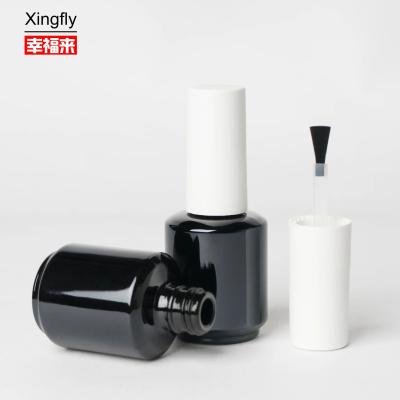 China Botella de esmalte de uñas de 15 ml personalizada Botellas de esmalte de gel UV vacío en venta