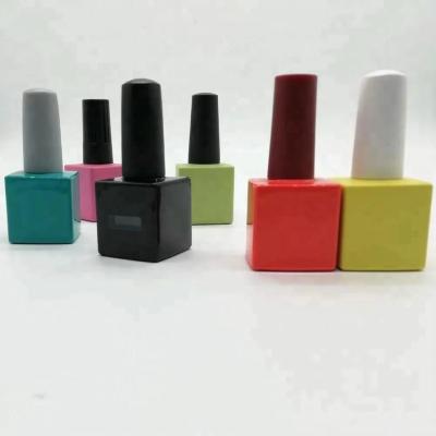 China Xingfly 8ml Nail Polish Bottle  With Screen Printing Surface Handling for sale