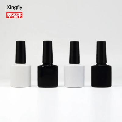 China Hot Stamping Round Nail Polish Bottle With Personalized Logo for sale
