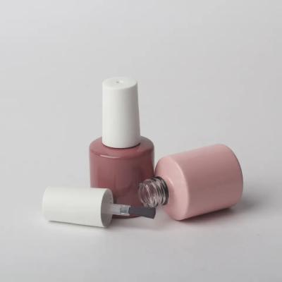 China Embalagem de cosméticos 7 ml garrafa de esmalte de unhas com material de vidro à venda
