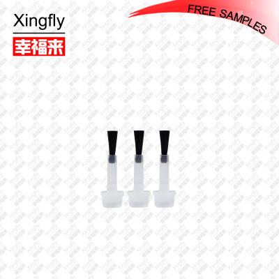 China Cepillo de gel UV para la limpieza de uñas, blanco y negro para el cuidado personal. en venta
