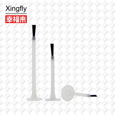 Cina Nero / Bianco Verniciatore di unghie spazzola di fibra di nylon per la cura personale in vendita