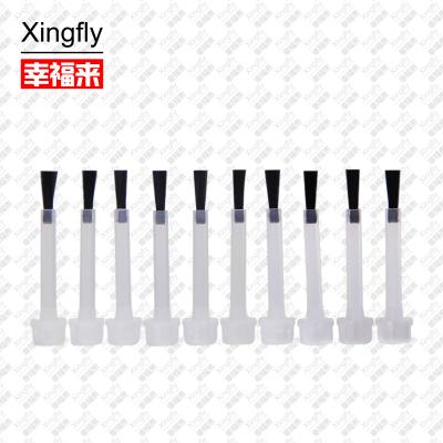China Plastic Nail Polish Brush Gel Polish Paintbrush Makeup Dupont for sale