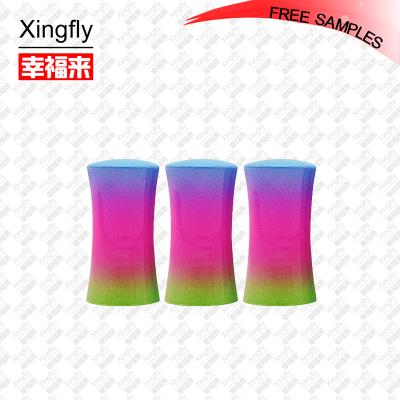 中国 Xingfly ネイルポーチキャップ ホットスタンプ ロゴ プラスチック素材 販売のため