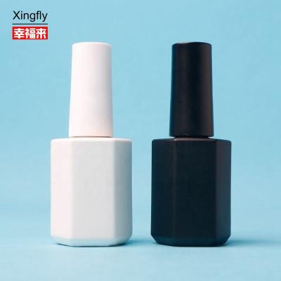 China Garrafa vazia de 12 ml de esmalte de unhas Embalagem Vidro Luxo UV Gel Esmalte de garrafa à venda