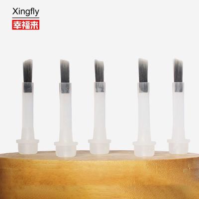 Cina Sostituzione di spazzola da unghie a gel di nylon Durable Grigio tipo inclinato in vendita