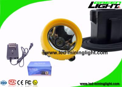 China 7.8Ah 10000 Lux Anti Explosive Underground Mining Cap Lamp with Cable OEM ODM Service for sale