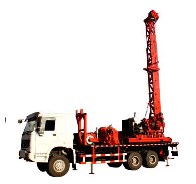 China Truck Mounted Exploration Drilling Rig Vertical Shaft Core Rig for sale