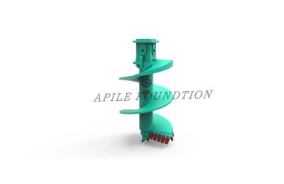 China Auger Drill Rig Foundation Drilling Tools Single Head Straight Screw for sale