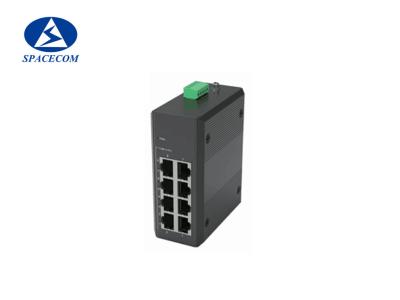 China Industrial ningún convertidor rápido 8x10/100base-T de los medios de Ethernet de la fan en venta