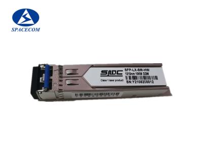 China Lc SPACECOM Sfp Ethernet Module 1.25G 1310nm 10km DDM for sale