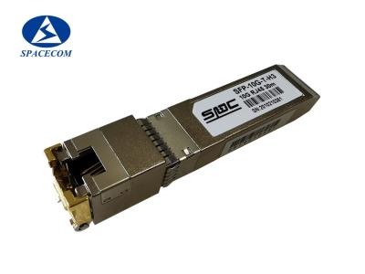 China 10gbe Fttx Sfp+ Optical Module 30m Base T Copper Fiber Ethernet To SFP for sale