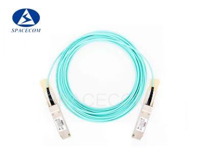 China OM3 100G AOC Active Optical Cable QSFP28 TO QSFP28  1 Meter for sale