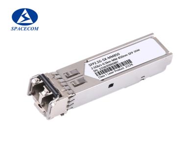 China 0.5km 850nm Sfp Transceiver 2.5Gbps Compliant with SFP MSA and SFF 8472 for sale