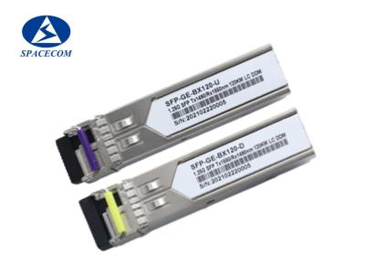 China 120km Duplex SFP Module 1.25Gb/s with Bi Directional LC connector for sale