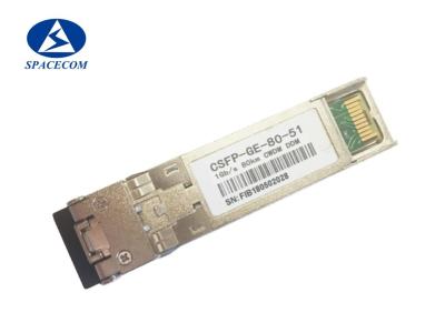 China CWDM SFP Transceiver Modules 80KM SM Duplex LC connector For H3C for sale