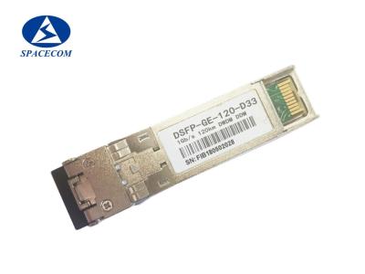China 120km Transmission Distance DWDM SFP Transceiver Modules 1.25Gb/S For H3C for sale