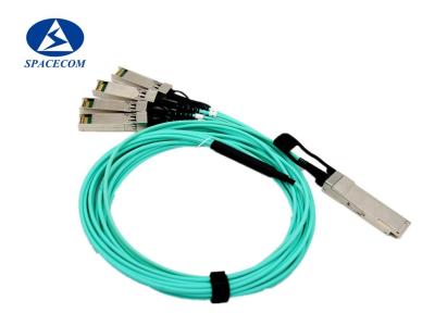 China QSFP28 To 4SFP28 Fiber Active Cable 100G  suitable for data centers for sale