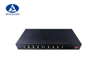 China OEM POE Powered Switch , Gigabit Power Over Ethernet Switch 8x10/100/1000Base TX for sale