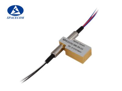 China SPACECOM D2×2 Fiber Optical Switch , Mechanical Fiber Core Switch for sale